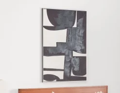 ABBIE framed wall art 83 x 123cm