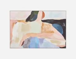 ABBIE framed wall art 83 x 123cm