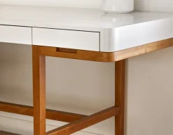 ADEL solid ash wood desk 166 cm