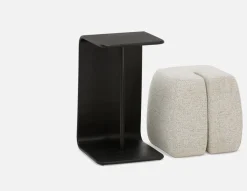 ALANA end table with ottoman