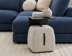ALANA end table with ottoman
