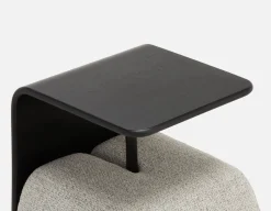 ALANA end table with ottoman