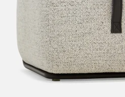 ALANA end table with ottoman