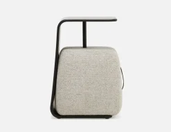 ALANA end table with ottoman