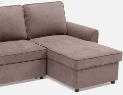 ALEX modern interchangeable sectional sofa-bed with storage