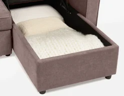 ALEX modern interchangeable sectional sofa-bed with storage