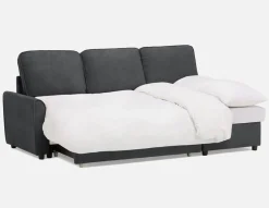 ALEX modern interchangeable sectional sofa-bed with storage