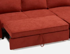 ALEX modern interchangeable sectional sofa-bed with storage