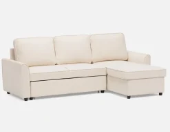 ALEX modern interchangeable sectional sofa-bed with storage