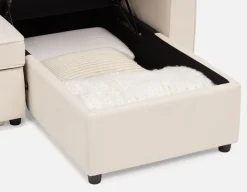 ALEX modern interchangeable sectional sofa-bed with storage
