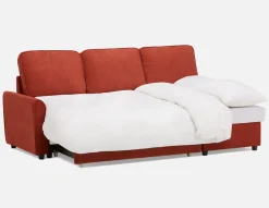 ALEX modern interchangeable sectional sofa-bed with storage