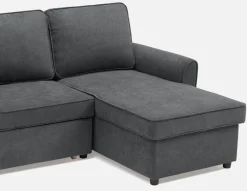 ALEX modern interchangeable sectional sofa-bed with storage