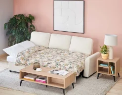 ALEX modern interchangeable sectional sofa-bed with storage