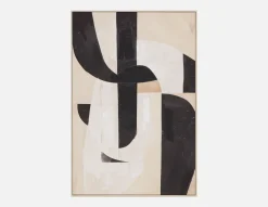 ALISHA framed wall art 63x93cm