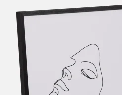 ALISHA framed wall art 63x93cm