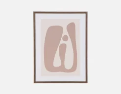 ALISHA framed wall art 63x93cm