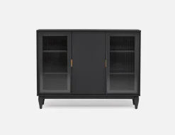 ALLESSIO modern contemporary 3-door sideboard