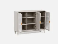ALLESSIO modern contemporary 3-door sideboard