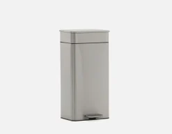 ALTO stainless steel pedal waste bin 30 l