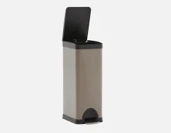 ALTO stainless steel pedal waste bin 30 l
