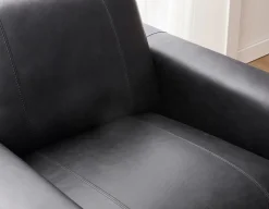 AMARI 100% leather classic club chair