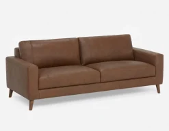 AMARI 100% leather classic club chair