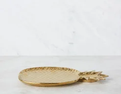 ANANAS II pineapple-shaped plate 32 cm
