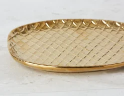 ANANAS II pineapple-shaped plate 32 cm