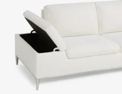ANDREW right-facing sectional sofa in performance fabric