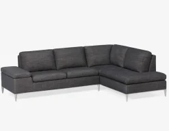 ANDREW right-facing sectional sofa in performance fabric