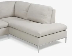 ANDREW right-facing sectional sofa in performance fabric