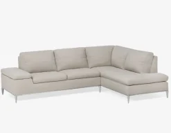 ANDREW right-facing sectional sofa in performance fabric