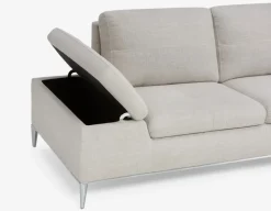 ANDREW right-facing sectional sofa in performance fabric