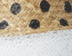ANTONIO straw basket 28 cm x 25 cm