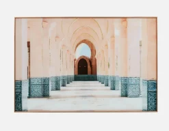 ARCADE OF HASSAN framed wall art 80 cm x 120 cm