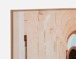ARCADE OF HASSAN framed wall art 80 cm x 120 cm
