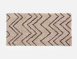ARMANN tufted cotton rug 70 cm x 140 cm