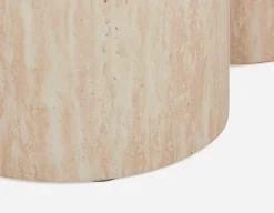 ARVARA modern scandinavian round dining table 135 cm