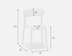 ATLANTA indoor/outdoor dining chair