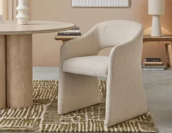 AZROU modern minimalist dining armchair