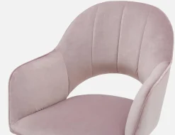 BAILEY contemporary velvet dining armchair