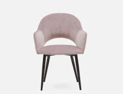 BAILEY contemporary velvet dining armchair