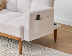 BEATRIX tufted sofa-bed
