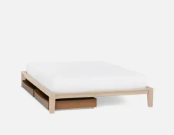 BENA bed storage drawer set of 2 with casters