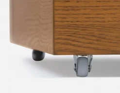 BENA bed storage drawer set of 2 with casters
