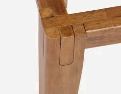 BENA mid-century modern double size bed frame