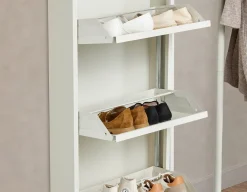 BERT modern 3-door shoe cabinet