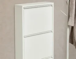BERT modern 3-door shoe cabinet