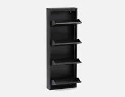 BERT modern 4-door shoe cabinet