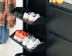 BERT modern 4-door shoe cabinet